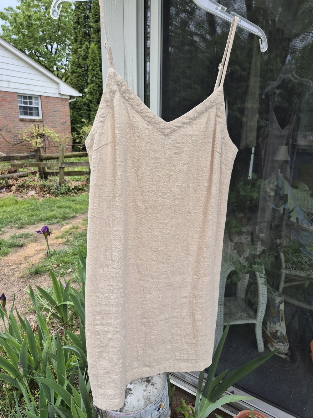 rhythm  Women's Cotton Spaghetti Strap Sundress-M